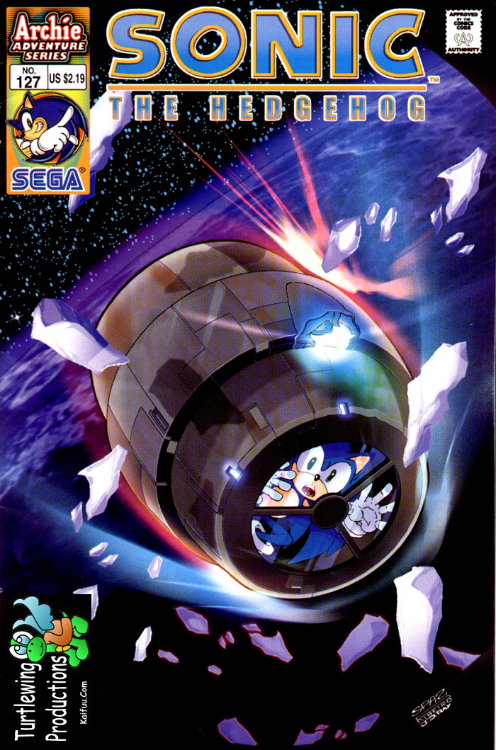 Sonic - Archie Adventure Series November 2003 Comic cover page